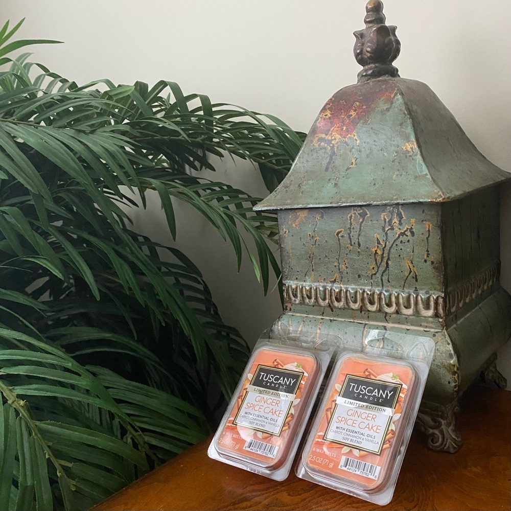 Tuscany Candle Ginger Spice Cake Wax Melts Set of Two